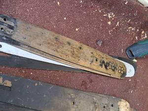 lot 775 image: Lot of (4) Assorted Chainsaw Bars - 12, 14, 16 and 18 Bar