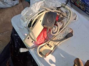 lot 893 image: Lot of (1 Box) Assorted Electrical Plugs and Power Strips