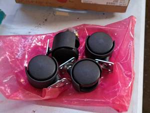 lot 894 image: Lot of (4) Caster Wheels (New)