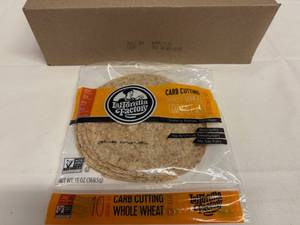 lot 47 image: 10x 10ct Carb Cutting Whole Wheat Tortillas
