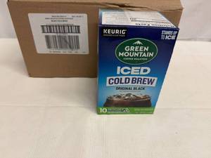 lot 51 image: 6x 10ct Kcups Green Mountain Iced Cold Brew