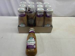 lot 216 image: SSS. 12x 13.7oz Starbuck Frappuccino Oatmilk-Dark Chocolate Brownie