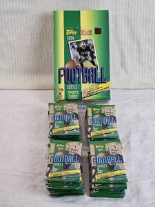 lot 38 image: Lot of 35 Unopened Packs of 1994 Topps Football Series 1 Sports Cards with Box