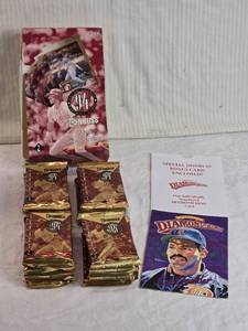 lot 41 image: Lot of 28 Unopened Packs of 1994 Donruss Major League Baseball Card Packs with Diamond Kings Bonus Card