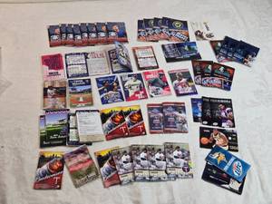 lot 70 image: Lot of Various MN Sports Teams Schedules Twins, Timberwolves, Wild and Vikings.