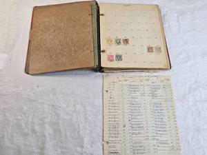 lot 119 image: Binder of Vintage Stamps from Various Countries including France, German Empire, Great Britain, Austria, Belgium