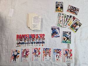 lot 131 image: Barcelona 92 Sports Cards, Other Sports Cards and Trivia Game Lot