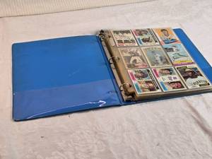 lot 133 image: Binder of Various Sports Cards from the 70s and 80s