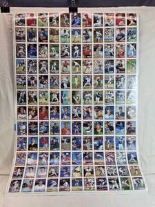 lot 402 image: 1991 Topps Baseball Cards Uncut Sheet