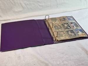 lot 137 image: Binder of Various Baseball Cards including Fleer 93