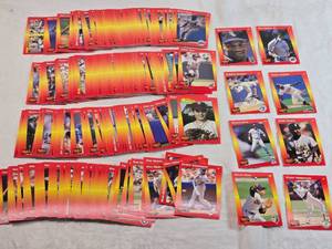 lot 145 image: Lot of 1992 Leaf Donruss Triple Play Baseball Cards