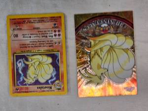 lot 167 image: Lot of 2 Pokmon Ninetales Cards
