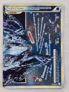 lot 179 image: Lugia LEGEND Pokemon Card