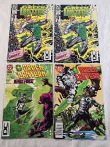 lot 185 image: Lot of 4 Green Lantern Comic Books