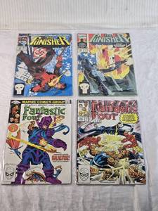 lot 194 image: Lot of Marvel Comic Books Including The Punisher and Fantastic Four