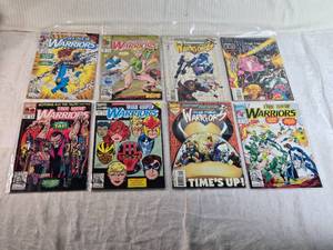 lot 196 image: Lot of Marvel New Warriors Comic Books