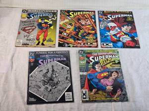 lot 199 image: Lot of Superman Comic Books