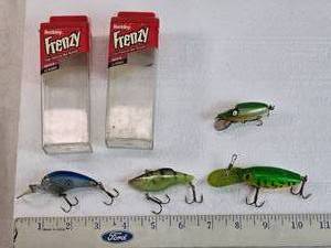 lot 218 image: Berkley Frenzy Fishing Lures and Other Lures