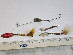 lot 232 image: Vintage Mepps and Other Fishing Lures