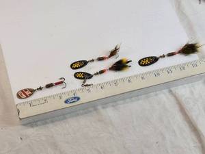 lot 233 image: Vintage Mepps Fishing Lures Numbers 3 and 4