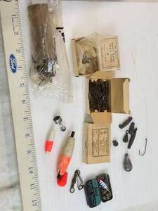 lot 248 image: Fishing Tackle and Accessories - hooks, bobbers, sinkers