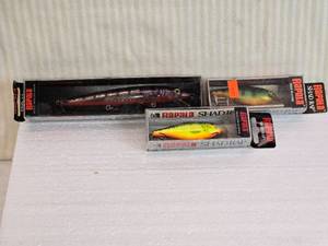lot 252 image: Rapala Fishing Lures Including Shad Rap Models