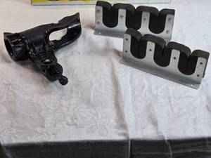 lot 256 image: Fishing Rod Holder Parts