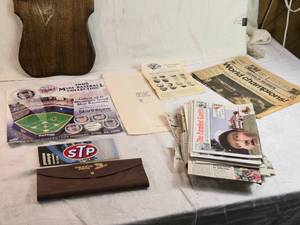 lot 288 image: Assortment of Vintage Newspapers and Collectibles