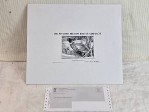 lot 297 image: Unopened 2005 Minnesota Pheasant Habitat Stamp Print by David Chapman Signed and numbered 14612500