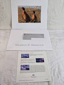 lot 302 image: 2003 Pheasant Stamp Print by Stephen P. Hamrick, Signed and numbered 14612500