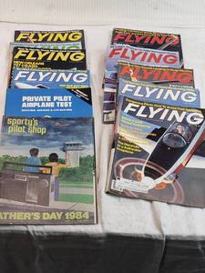 lot 321 image: Flying Magazines from the Early to Mid 80s