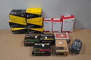 lot 61 image: Assorted Bicycle Parts - Valve Cores & Tire Tubes