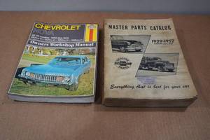lot 66 image: 2 Car Catalogs - Master Parts & Chevy Nova