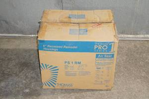 lot 89 image: 8 Thomas Pro Series PS1RM 6 Recessed Ceiling Lights