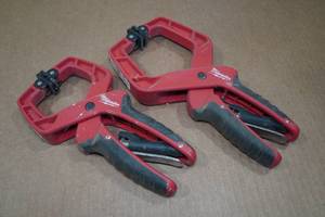 lot 110 image: 2 Milwaukee Adjustable Clamps