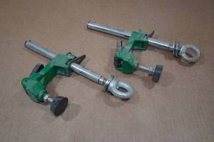 lot 112 image: 2 Adjustable Drill Press Clamps