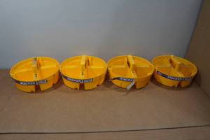 lot 119 image: 4 Bucket Stacker Tool Organizers