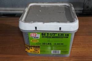 lot 147 image: 2-12 Exterior Galvanized Nails