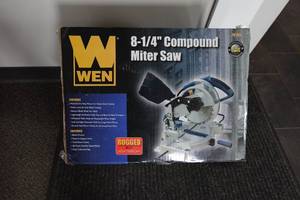lot 60A image: Wen 8-14 Compound Miter Saw