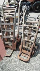 lot 27 image: Vintage Hand trucks (4).