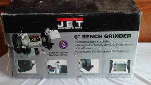 New JET 6 in. Bench Grinder.