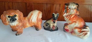 lot 57 image: Vintage Chalkware (3)
