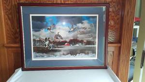 lot 59 image: Ducks Unlimited Numbered print.