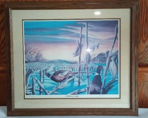 lot 63 image: Feeding Time SignedNumbered, JL Syvertsen.