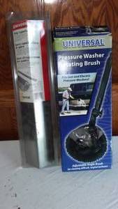 lot 80 image: Pressure Washer Rotating Brush and More.