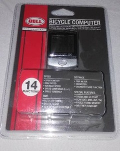 lot 92 image: NEW Bell Bicycle Computer, 14 functions. Speed, Distance, time and more.