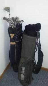 lot 108 image: Tour, Spalding Clubs, PING Bag.
