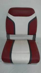 lot 134 image: NEW (No Box) Marine Raider Low Back Boat Seat.