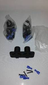 lot 138 image: Dual USB Car Cigarette Lighter Socket Splitter 12V Charger Power Adapter Outlet (3)