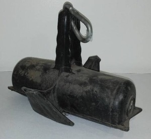 lot 146 image: Crab Claw Marine Boat Anchor, 18 Lb.
